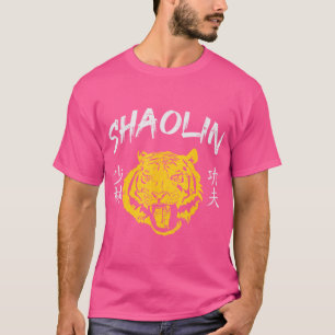 Camiseta Símbolo chino del tigre Shaolin Kung Fu Martial de