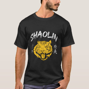 Camiseta Símbolo chino del tigre Shaolin Kung Fu Wushu Mial