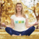 Camiseta Símbolo colorido de elemento químico de yoga (Yoga Tee)