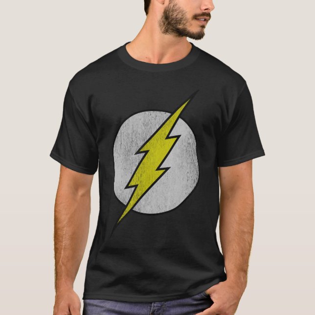 Camiseta Símbolo con problemas de flash (Anverso)