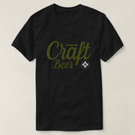 Camiseta Símbolo Craft Beer -Hops Ver.2 Verde