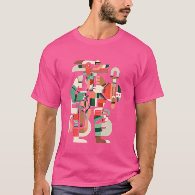 Camiseta Símbolo cultural antiguo de la mitología maya de D (Anverso)