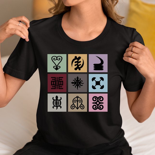 Camiseta Símbolo de Adinkra de Ghana - Patrimonio africano  (Subido por el creador)