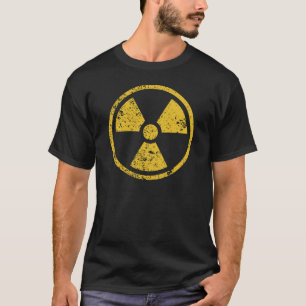 Camiseta Símbolo de advertencia de radiación