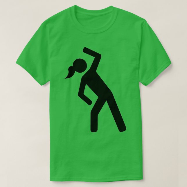 Camiseta Símbolo de aerobic (Diseño del anverso)