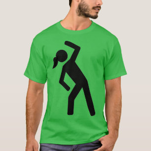 Camiseta Símbolo de aerobic