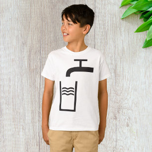 Camiseta Símbolo de Agua del Grifo