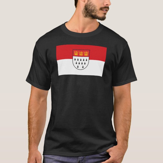 Camiseta Símbolo de alemania de la bandera de la ciudad de  (Anverso)