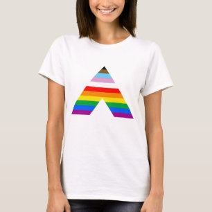 Camiseta Símbolo de aliado LGBTQ POC