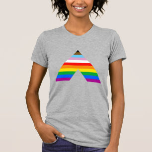 Camiseta Símbolo de aliado LGBTQ POC
