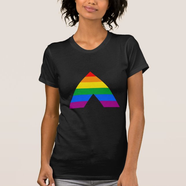 Camiseta Símbolo de aliado recto (Anverso)