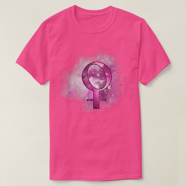 Camiseta Símbolo de alquimia de Venus (Diseño del anverso)