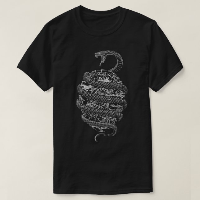 Camiseta Símbolo de alquimia oculta de HUEVO ÓRFICO (Diseño del anverso)