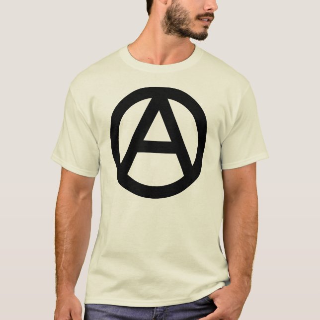 Camiseta Símbolo de anarquía (Anverso)