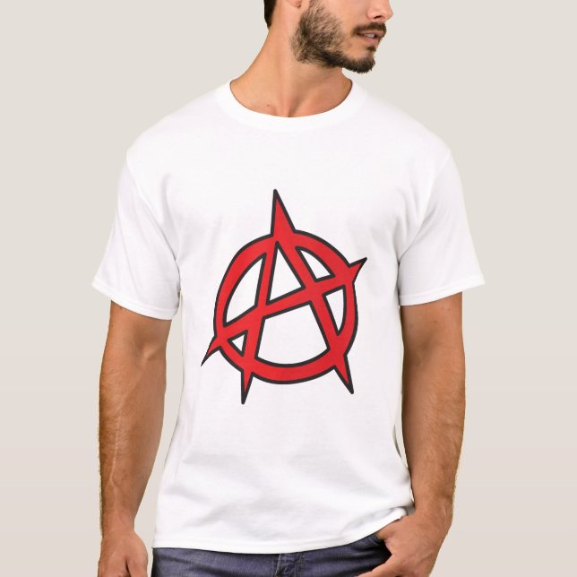 Camiseta Símbolo de anarquía (Anverso)