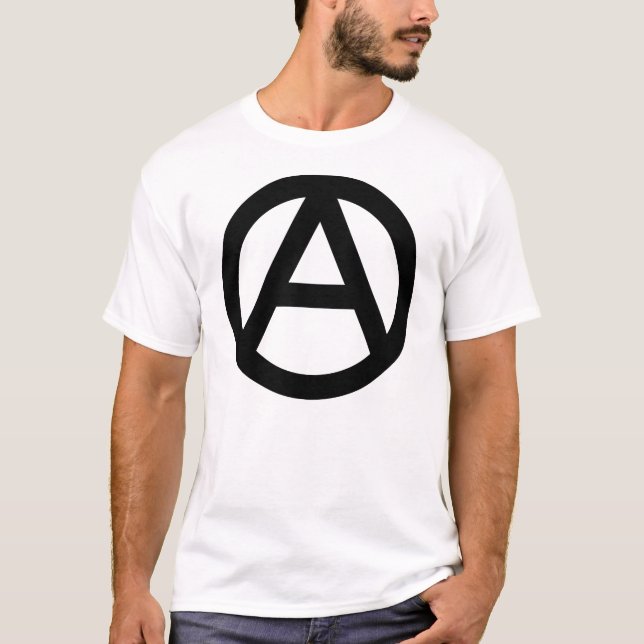 Camiseta Símbolo de anarquía (Anverso)