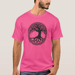 Camiseta Símbolo de árbol de la vida Yoga fractal meditació