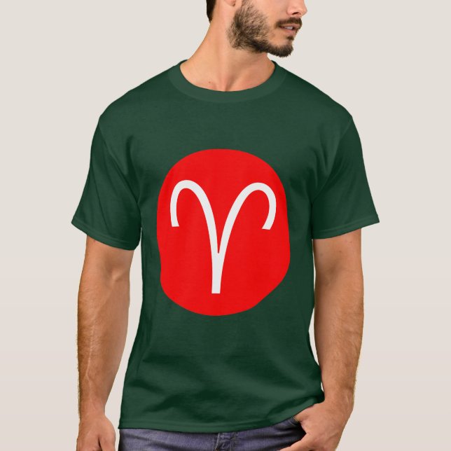 Camiseta Símbolo de Aries (Anverso)