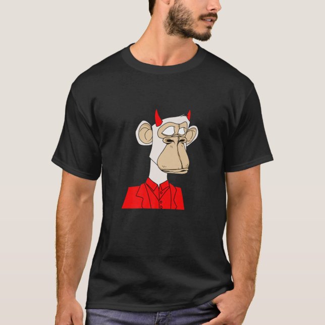 Camiseta Símbolo de arte criptográfico NFT humano Fungible  (Anverso)