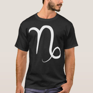 Camiseta Símbolo de astrología de horoscopio de Capricornio