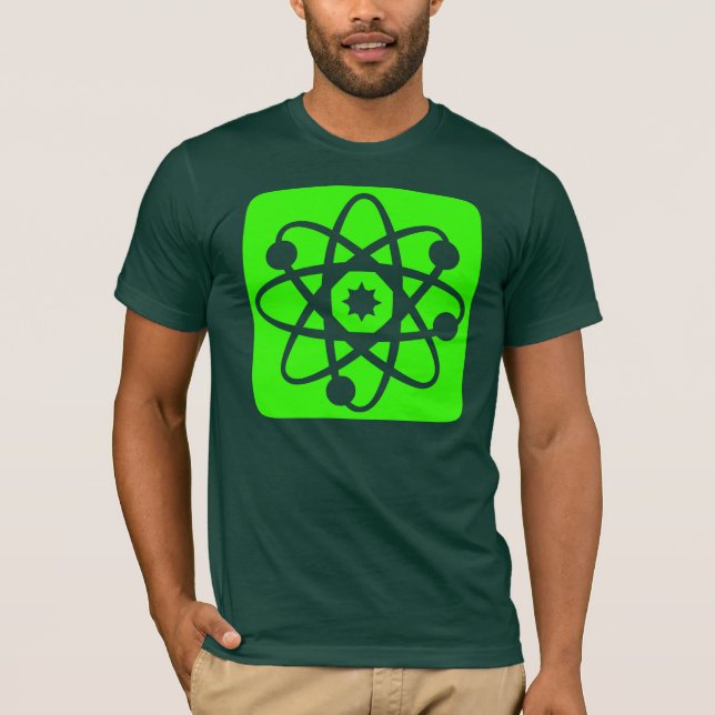 Camiseta símbolo de átomo (Anverso)