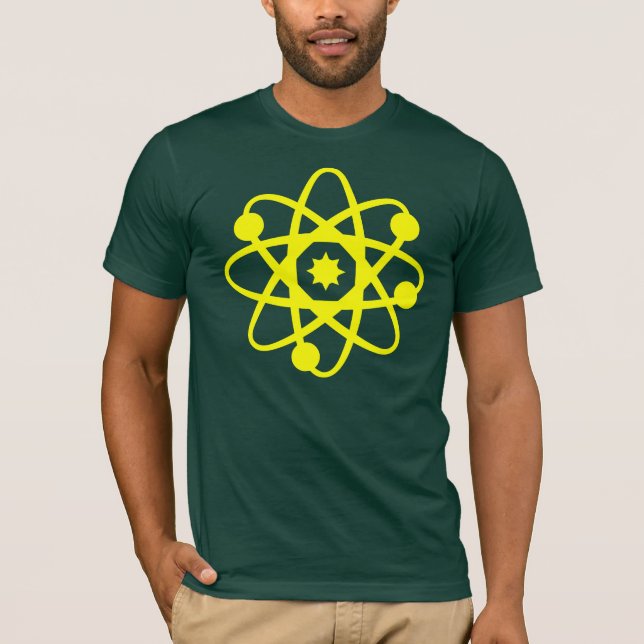 Camiseta símbolo de átomo (Anverso)