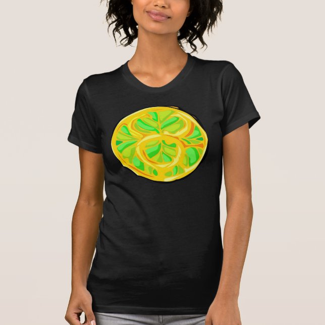 Camiseta Símbolo de auro de color Gemstone (Anverso)