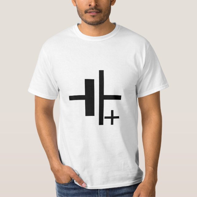 Camiseta Símbolo de batería de celda. (Anverso)