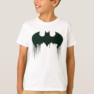 Camiseta Símbolo de Batman   Logo de Spraypaint