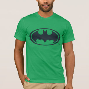 Camiseta Símbolo de Batman   Logo en blanco y negro