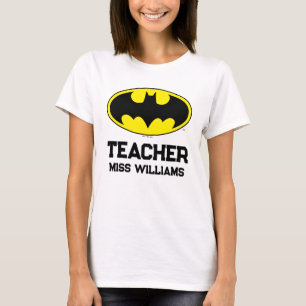 Camiseta Símbolo de Batman Logo ovalado de Bat