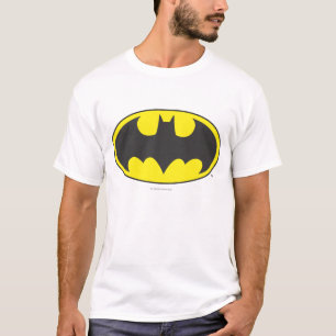Camiseta Símbolo de Batman   Logotipo del Óvalo de Bat