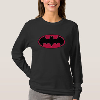 Camiseta Símbolo de Batman | Logotipo rojo negro