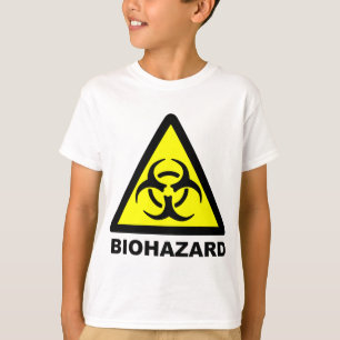 Camiseta Símbolo de Biopeligro