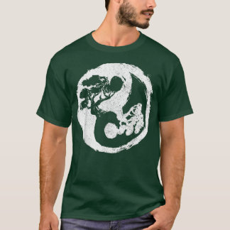 Camiseta Símbolo de Bonsai Yin Yang Budismo zen japonés