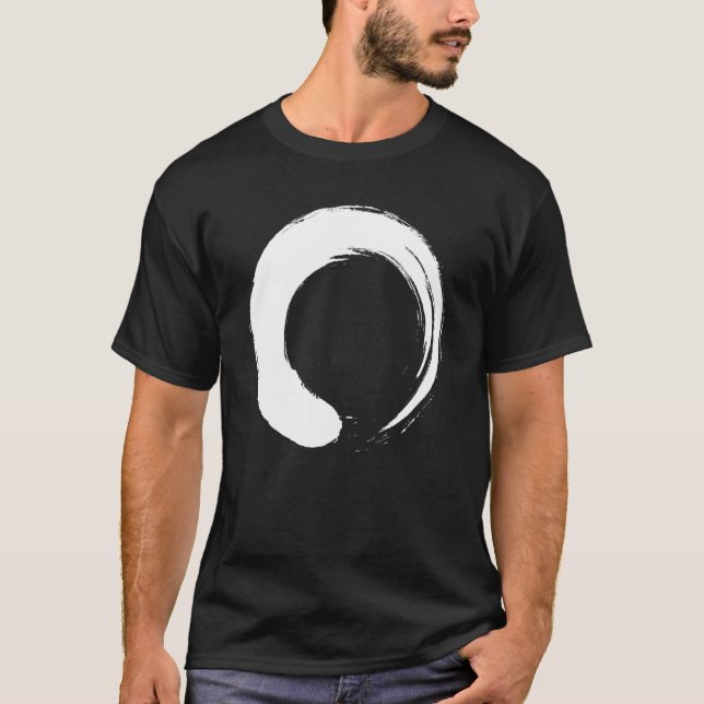 Camiseta Símbolo de budismo enso circulo zen símbolo ja (Anverso)