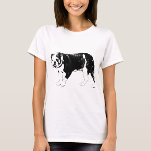 Camiseta Símbolo de Bulldog, Línea Crujiente