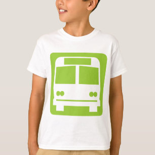 Camiseta Símbolo de bus - Negro