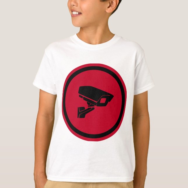Camiseta Símbolo de cámara (Anverso)
