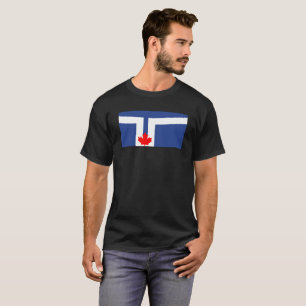 Camiseta Símbolo de canadá de la bandera de Toronto
