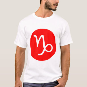 Camiseta Símbolo de Capricornio - Personalizado