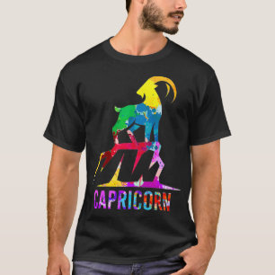 Camiseta Símbolo de Capricornio Rótulo zodiaco