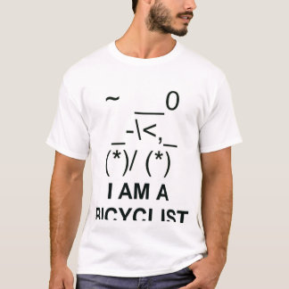 Camiseta Símbolo de ciclismo