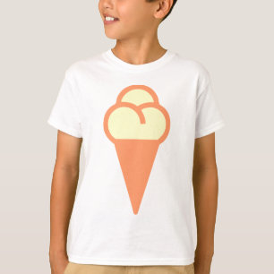 Camiseta Símbolo de cono de helado