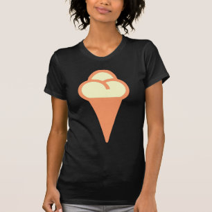 Camiseta Símbolo de cono de helado