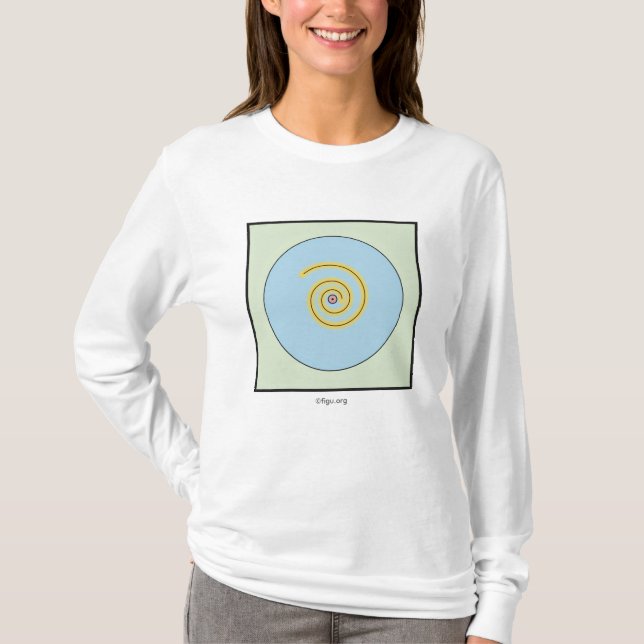 Camiseta Símbolo de energía creativa (Anverso)