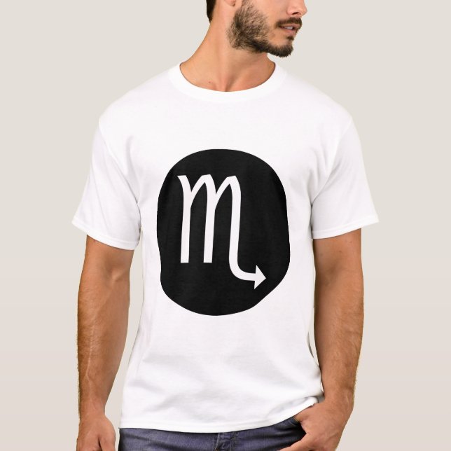 Camiseta Símbolo de escorpión (Anverso)