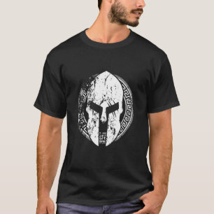 Camiseta Símbolo de esparta de casco gladiador