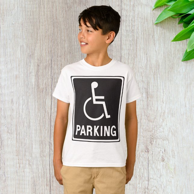 Camiseta Símbolo de estacionamiento para sillas de ruedas (Subido por el creador)