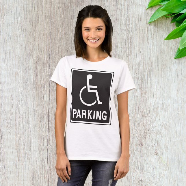 Camiseta Símbolo de estacionamiento para sillas de ruedas (Subido por el creador)